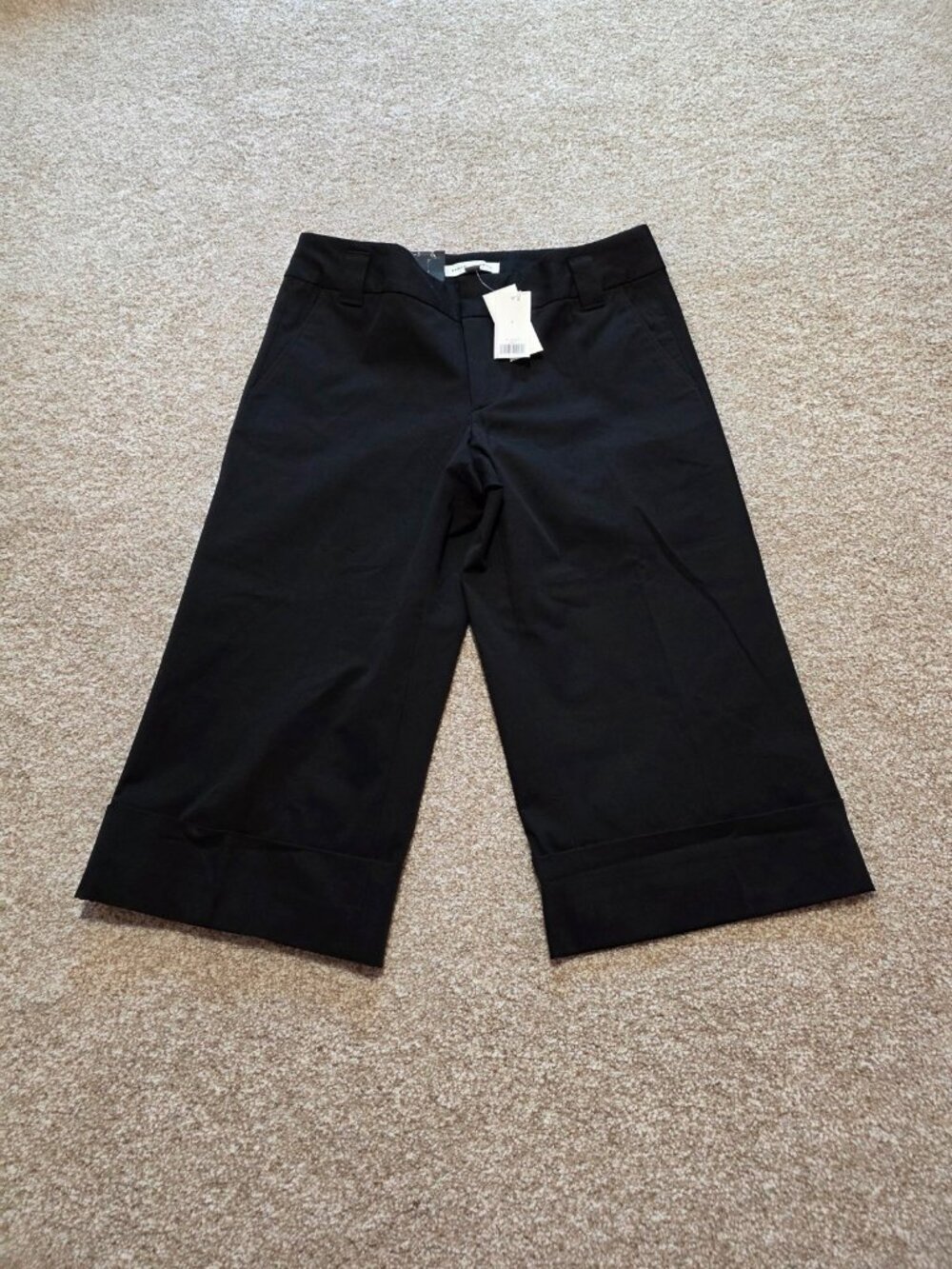 Banana Republic Women’s Martin Fit Pedal Pusher Black Pants Size 4